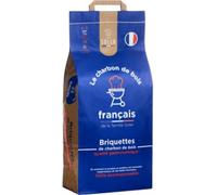 Ramon Soler – Briquettes de charbon de bois français – 7,5 kg – Durée de braise exceptionnelle