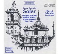 Soler : Quintettes pour Cordes et Clavecin N° 4 À 6