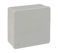 Solera 100×100×45 mm IP55 Boîte de dérivation extérieure étanche IK07 sans cônes • 615C • Gris • 1 unité