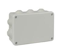 Solera 153×110×55 mm IP55 Boîte de dérivation extérieure étanche IK08 avec cônes • 616 • Gris • 1 unité