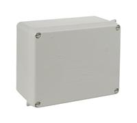 Solera 160 × 135 × 70 mm IP65 Boîte de dérivation extérieure étanche IK08 sans cônes • 817 • Gris • 1 unité