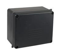 Solera 160 × 135 × 70 mm IP65 Boîte de dérivation extérieure étanche IK08 sans cônes • 817N • Noir • 1 unité