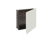 Solera 623 - Boîte de jonction et de dérivation. Installation encastrée. Couvercle griffe métallique. De 150 x 150 x 50,12 entrées pour tube Ø 32.