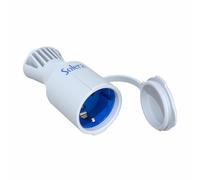 solera Base de Prise 5707ckb 16 A 250 V avec Couvercle Bipolaire