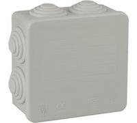 Solera - Boîte de dérivation carrée IP55 8 entrées - 80 x 80 x 35 mm G
