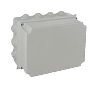 Solera® Boîte de dérivation extérieure étanche IK08 220 × 170 × 140 mm IP55 avec cônes • 686A • Gris • 1 unité