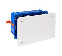 SOLERA Boîte de jonction 170 x 112 x 47 mm Couvercle avec vis pour cloison creuse 5363 GW