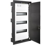 Solera - Coffret modulaire encastré métal anthracite 3 rangées G