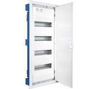 Solera - Coffret modulaire encastré métal Blanc 4 rangées Blanc G