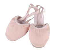 Soles Chaussures de danse de ballet Pirouettes, paroles de chansons, pratique contemporaine, chaussures de danse rotatives pour filles et femmes, demi-semelles, Tissu extensible, E