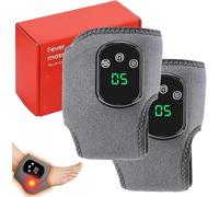 Soleva Foot Massager, 3-in-1 Naxir Foot Revive Massager with 3 Vibration Mode, Heated Feet & Relief Device, for Achilles Tendinitis & Plantar Fasciitis (2Pcs)