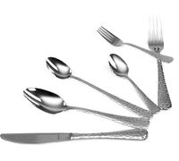 Solex Lena set de 72 couverts à coup de marteau coup de marteau 72 pcs. incl. cuillère à café latte macchiato 12 pers.
