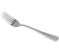 Solex Lena set de couverts 6 pièces fourchette à gâteau aspect martelé