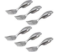 SolexFlying Buffet Mini Tasting Amuse Gueule Set de couverts 6 pièces Fourchette de dégustation