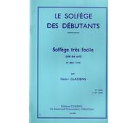 Solfège des débutants - Solfège très facile (clé de sol) 2ème livre