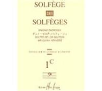 SOLFEGE DES SOLFEGES VOL 1C FA SANS ACCOMPAGNEMENT