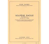 SOLFEGE FACILE POUR L'ETUDE DE LA CLE DE FA 4EME LIGNE