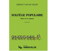 Solfège populaire e sol, de Ernest Van de Velde - Partition