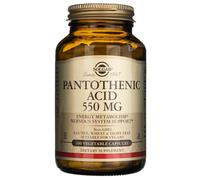 Solgar Acide Pantothénique 550 mg - 100 Capsules