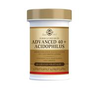 Solgar Advanced 40 Plus Acidophilus - Digestion - Transit - Probiotique - Favorise l'équilibre de la Flore Intestinale - Microbiote et système digestif - Flacon de 60 gélules végétales