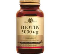 Solgar Biotin 5000μg 100 Capsules Nf