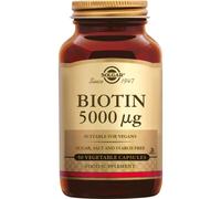 Solgar Biotin 5000μg 50 Capsules Nf