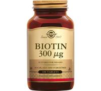 Solgar Biotine 300µg 100 Comprimés
