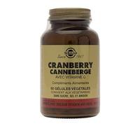 Solgar Canneberge, Cranberry Et Vitamine C - 60 Gélules