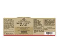 Solgar Capsules Ri-nano Coq-10 3.1x Noix 50 Unités