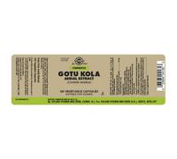 Solgar Capsules Sfp Gotu Kola 100 Unités