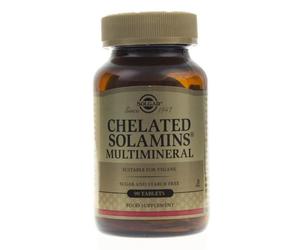 Solgar Chélaté Solamins Multiminéraux (90 comprimés)
