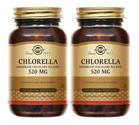 Solgar Chlorella - Detox Elimination des toxines Vitalité 100 gélules végétales Capsule(S) 2x100 pc(s)