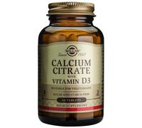 Solgar Calcium Citrate With Vitamine D3 60 Comprimés