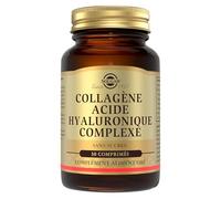 Solgar Collagène Acide Hyaluronique Complexe - Beauté de la peau - Rides et ridules - Avec Vitamine C et Chondroïtine - Complément Alimentaire - Flacon de 30 comprimés