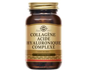 Solgar Collagène Acide Hyaluronique Complexe - Beauté Peau, Cheveux, Ongles 30 comprimés Comprimé(S) pc(s)