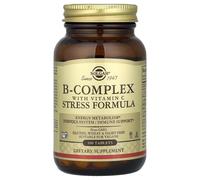 Solgar, complexe B avec formule anti-stress à la vitamine C, 100 comprimés