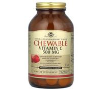 Solgar, comprimés à croquer de vitamine C, framboise naturelle, 500 mg, 90...