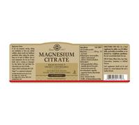 Solgar Comprimés Magnesium Citrate 60 Unités