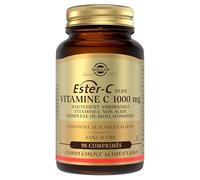 Solgar Ester-C® Plus 1000 mg - Défenses Immunitaires - Vitamine C - Antioxydants - Réduction de la fatigue - Immunité - Vitalité et énergie - Complément Alimentaire - Flacon de 90 comprimés