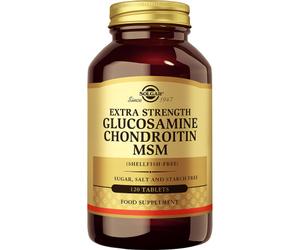 Solgar Extra Strength Glucosamine Chondroitin MSM 120 Comprimés