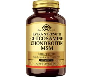 Solgar Extra Strength Glucosamine Chondroitin MSM 60 Comprimés