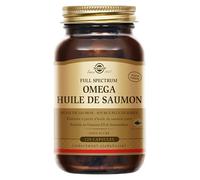 Solgar Full Spectrum Omega - Formule Complète Omégas 3-5-6-7-9 - Huile Pure de Saumon Sauvage d’Alaska - Acides Gras Essentiels - Complément Alimentaire - Flacon de 120 capsules