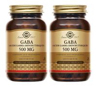 SOLGAR GABA 500 mg - Système nerveux Capsule(S) 2x50 pc(s)