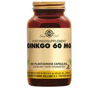 Solgar Ginkgo 60mg Gélules Végétales 60
