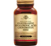 Solgar Glucosamine Acide Hyaluronique Chondroitin MSM 60 Comprimés