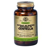 Solgar Complément alimentaire Extrait de parties aériennes de Centella 100 gélules végétales