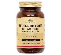 Solgar Huile de foie de Morue 250 Softgels