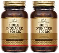 SOLGAR Huile d'Onagre 1300mg - Equilibre Féminin Maintien des tissus de la peau Capsule(S) Douce(S) 2x60 pc(s)