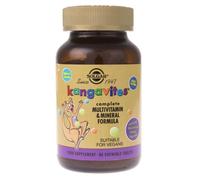 SOLGAR Kangavites Multivitamines & Minéraux, saveur de baies rebondissantes (60 comprimés)