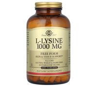 Solgar, L-lysine, forme libre, 1 000 mg, 250 comprimés